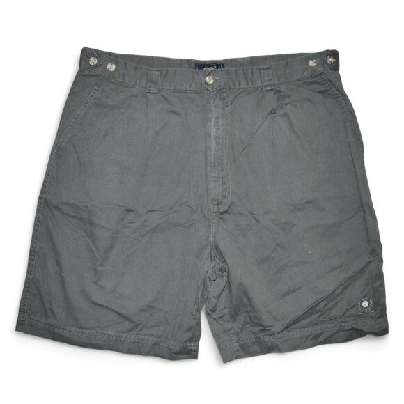 Le Tigre Men’s Vintage Cotton Blend Shorts in Teal - Picture 1 of 8